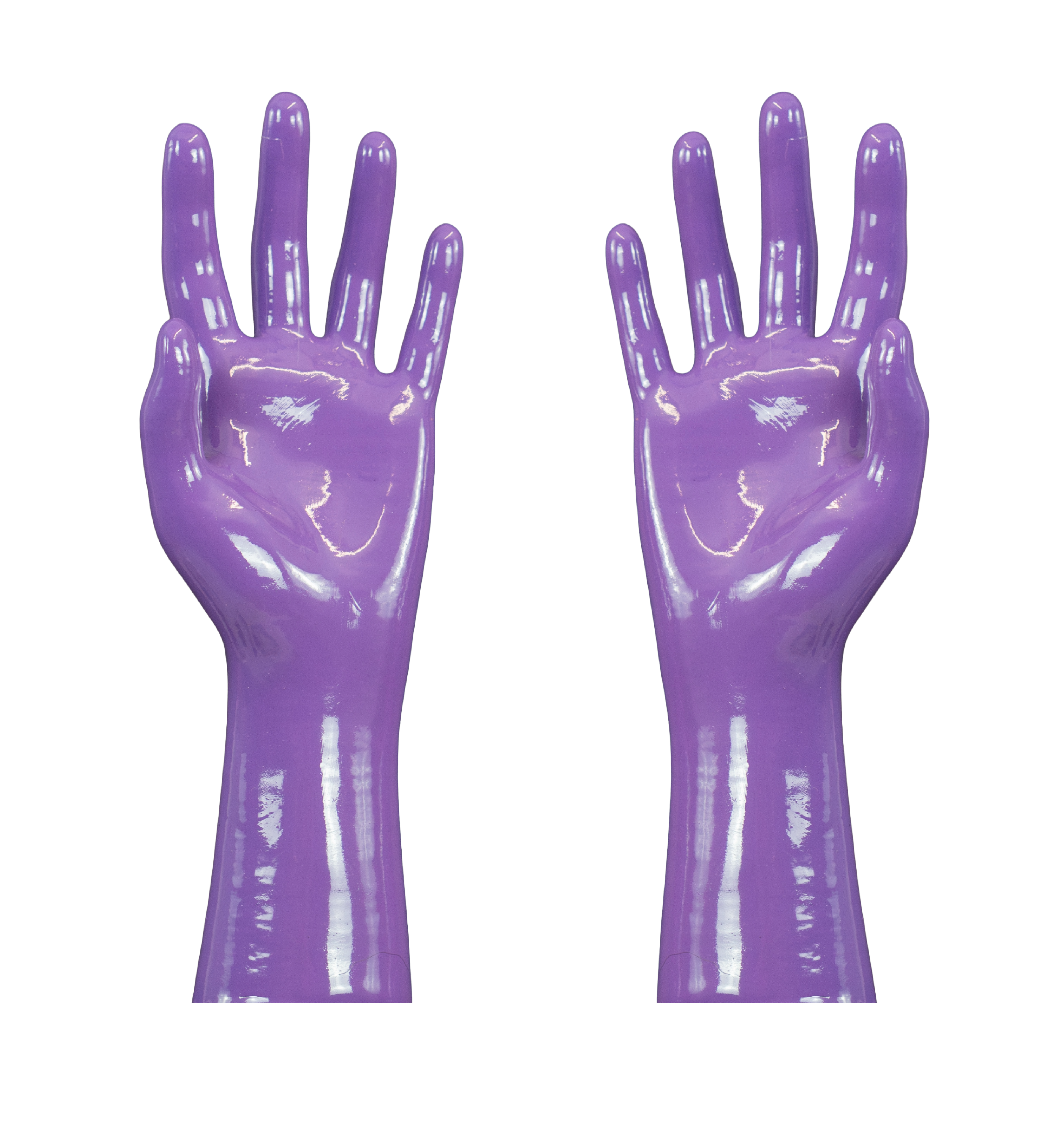 Gloves Red Violet